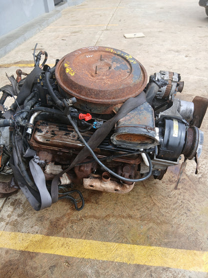 Motor y Caja 5.7 Chevrolet Tapa Rayada TBI 1992 1995
