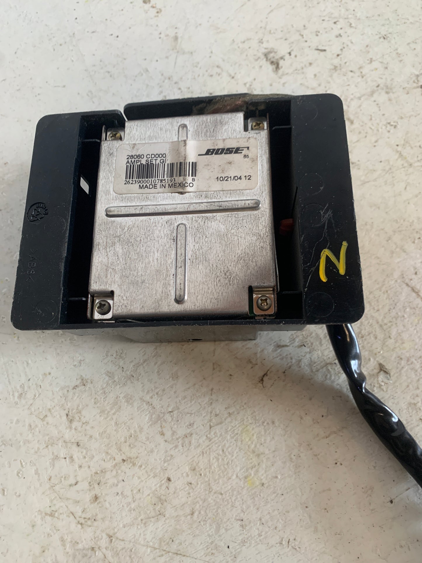 Amplificador de Audio Nissan 350Z