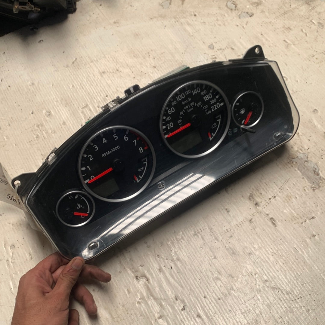 Cluster Nissan Pathfinder Frontier 2009 LE