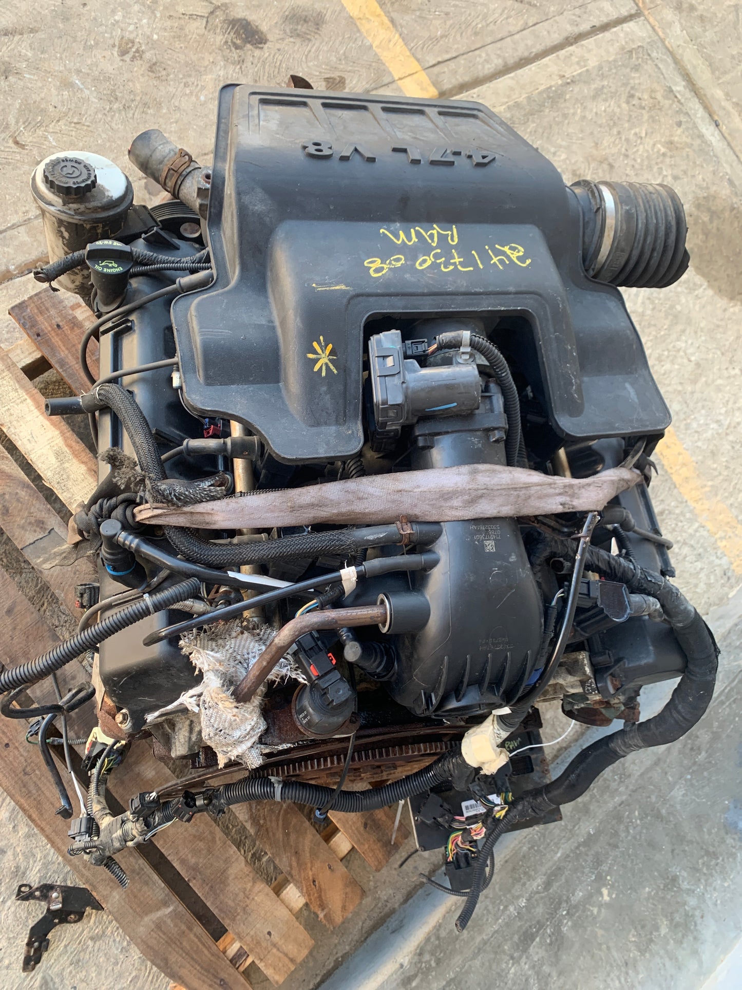 Motor Dodge RAM 4.7L V8 16 Bujias 2008
