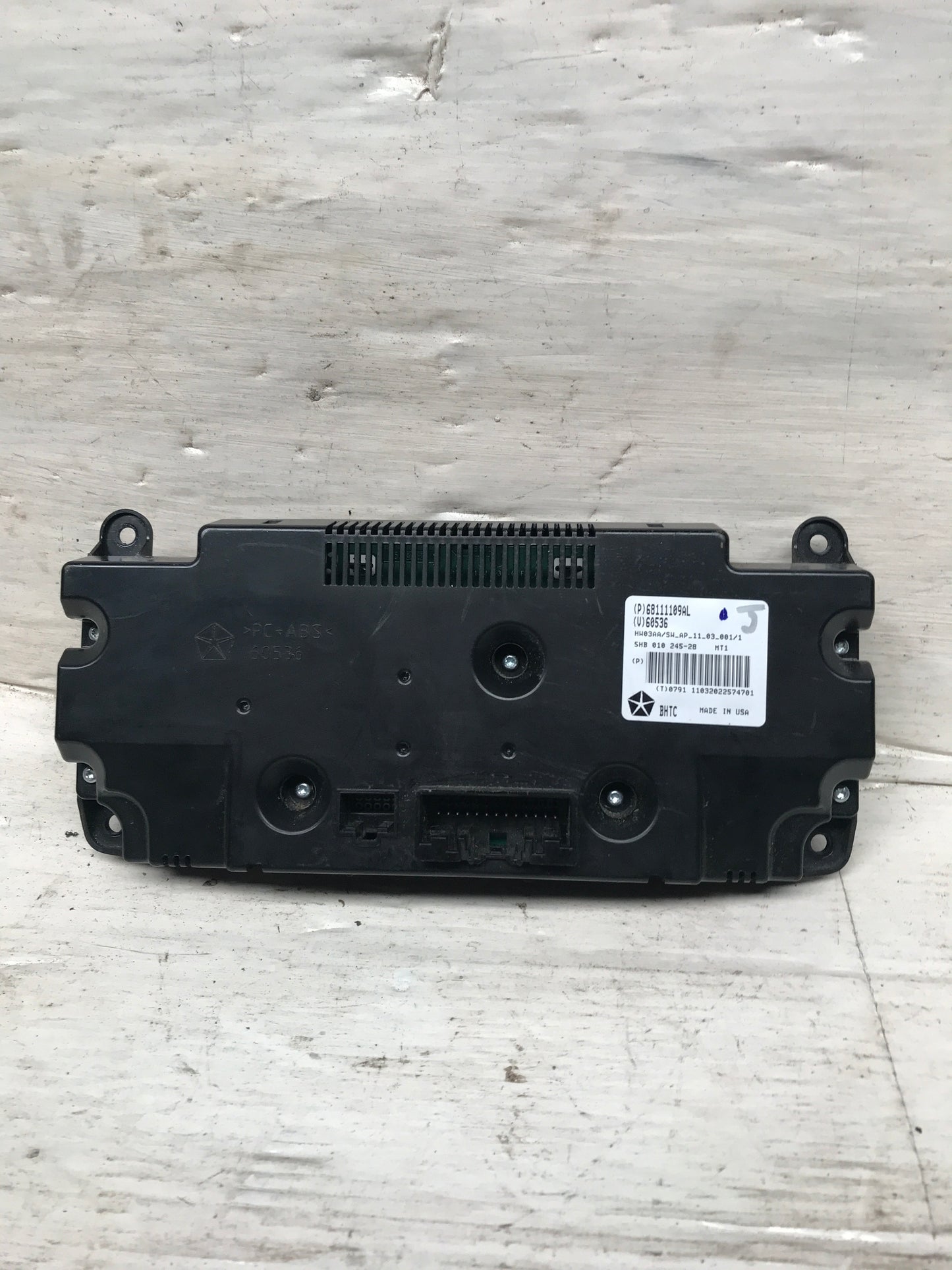 Mando Aire Acondicionado Jeep Grand Cherokee 2011 2016