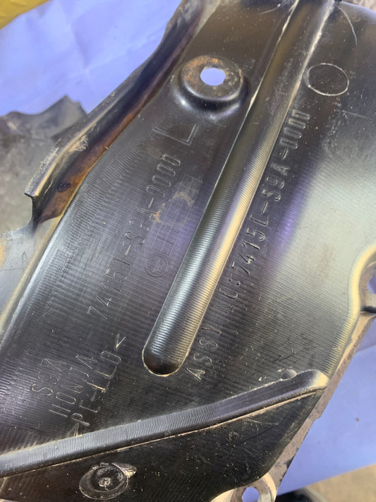 Guardabarro Guardapolvo Honda CRV 2002 2006