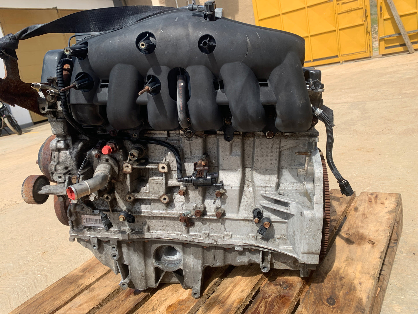 Motor Chevrolet Trailblazer Tapa Plastica 2003 2007 4.2L Vortec