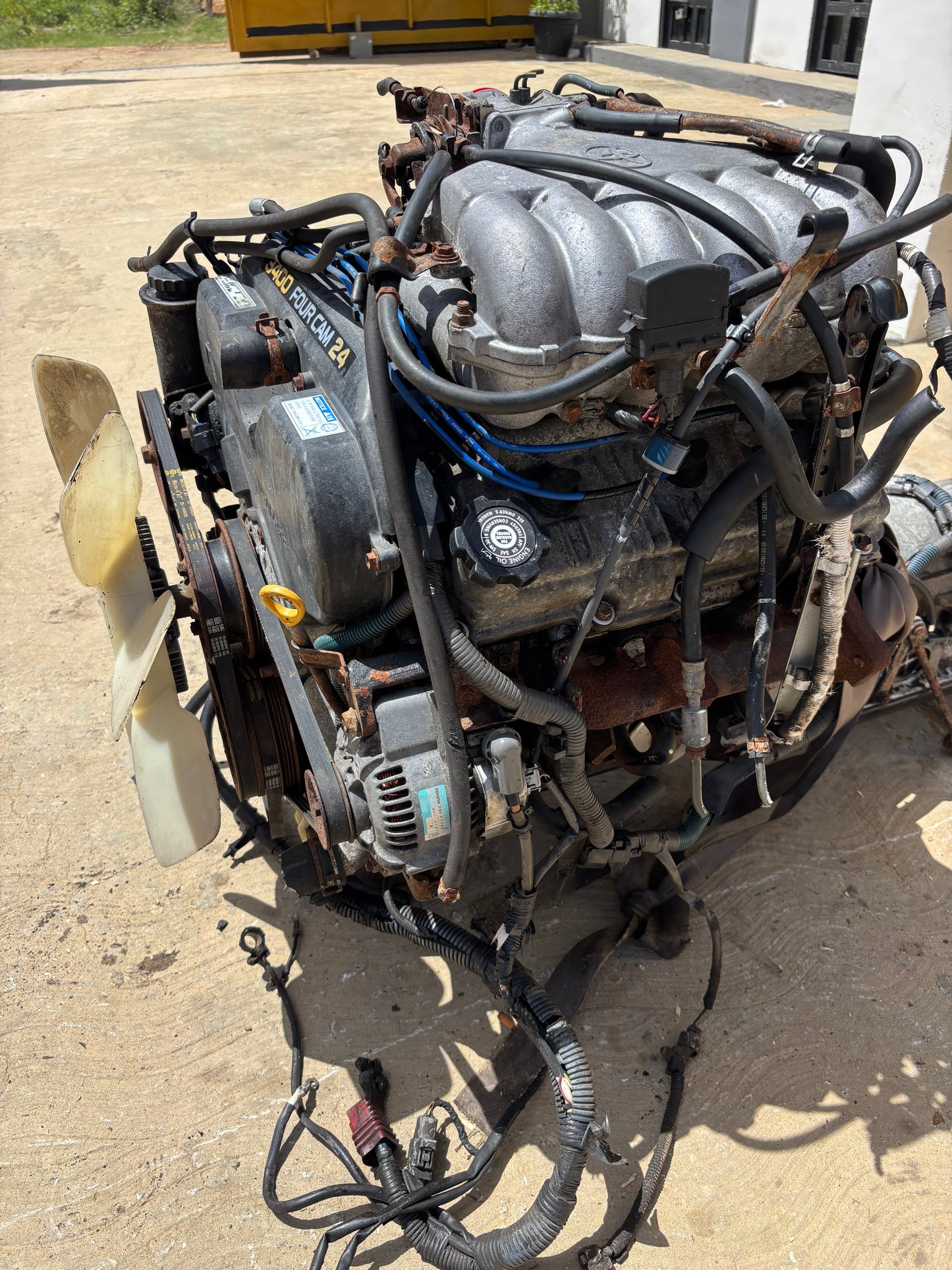 Motor Completo 1996-2002 Toyota 4Runner Tacoma Hilux Prado 3.4L 5VZFE