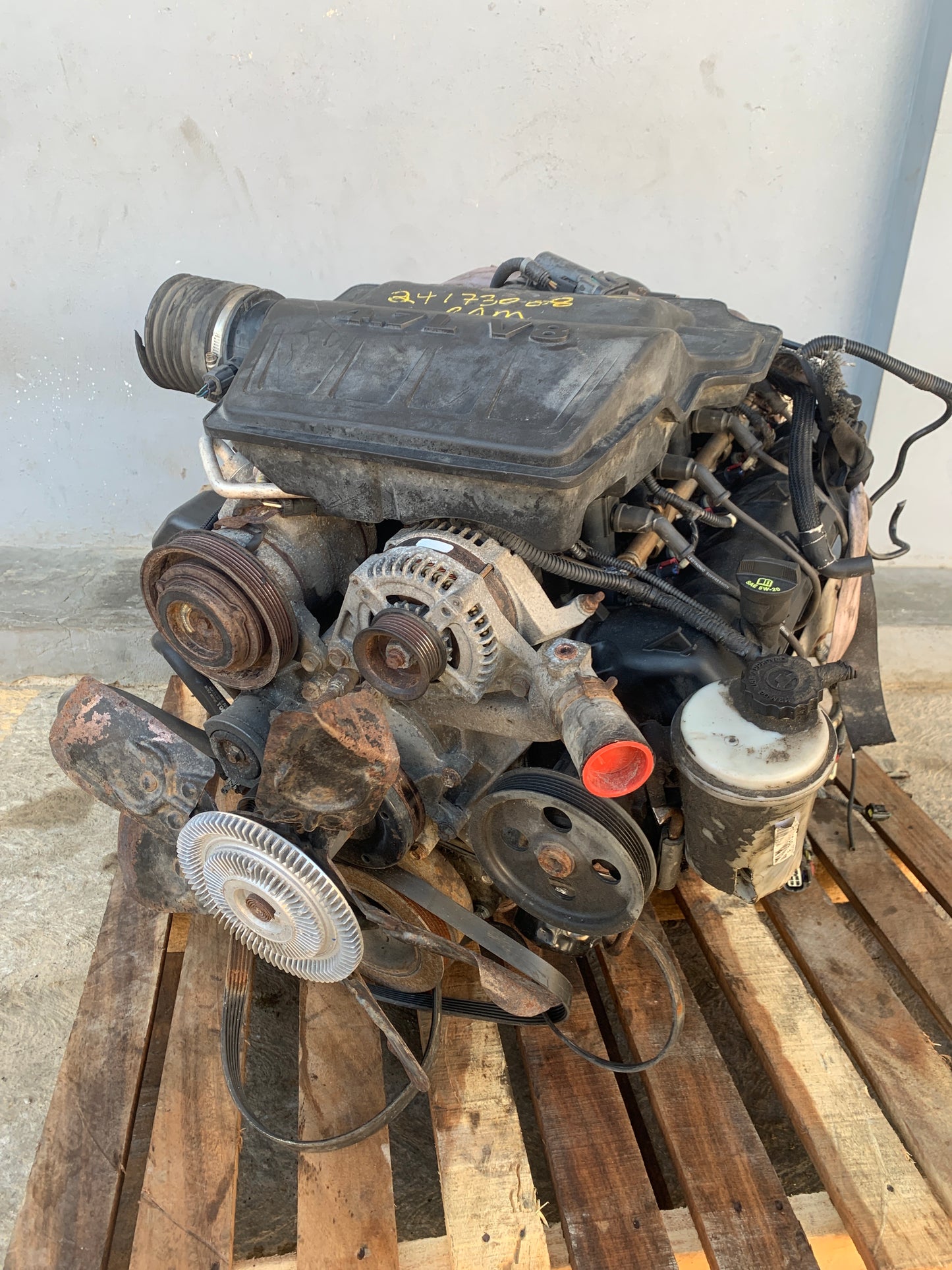 Motor Dodge RAM 4.7L V8 16 Bujias 2008