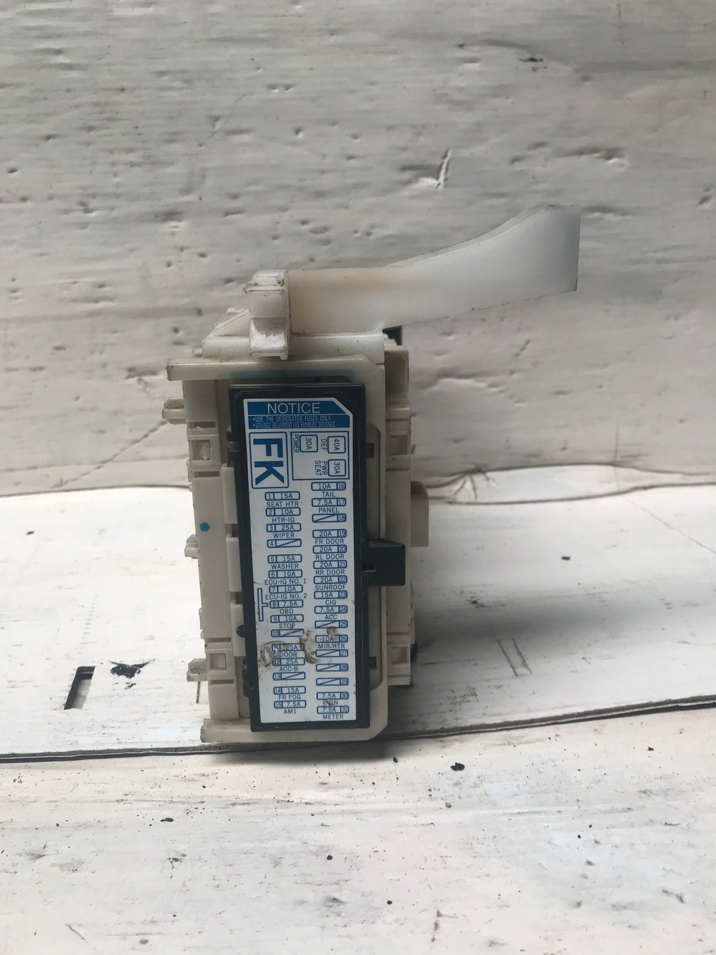 Fusilera Interna Toyota Corolla 2009 2014