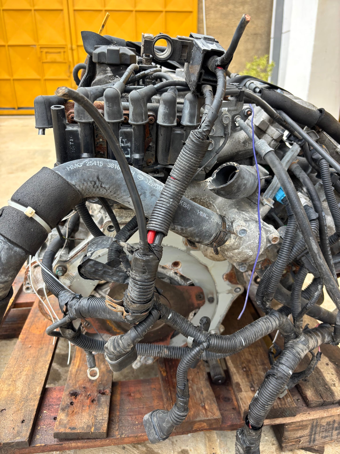 Motor Santa Fe Kia Sportage Sonata Optima 2005 2007 2.5 2.7L