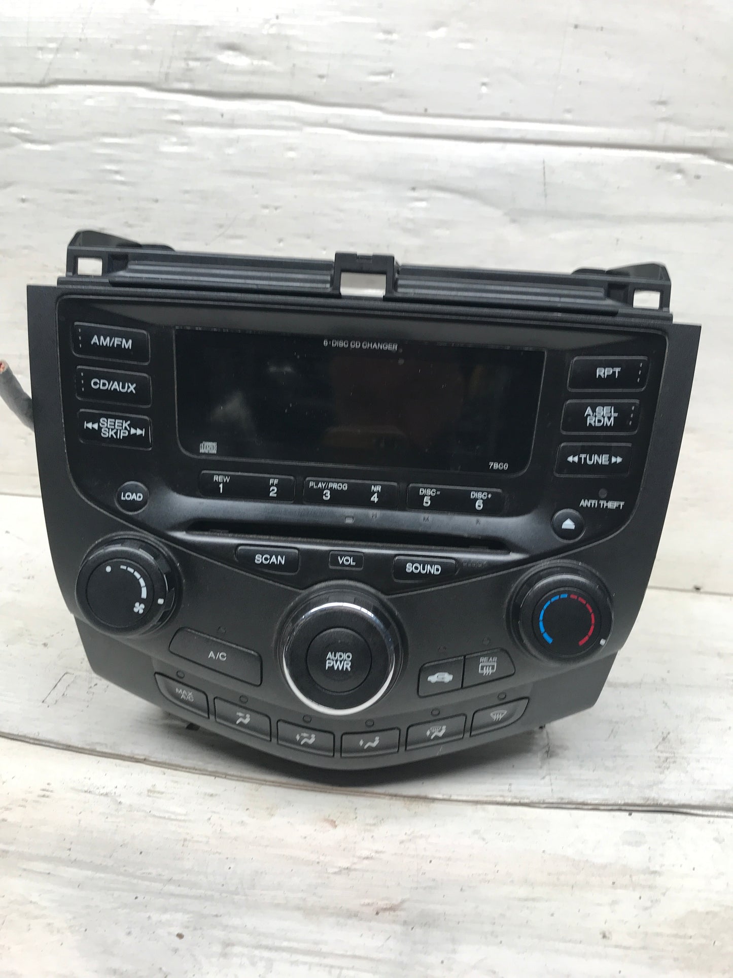 Mando Aire Acondicionado Radio Honda Accord 2003 2007