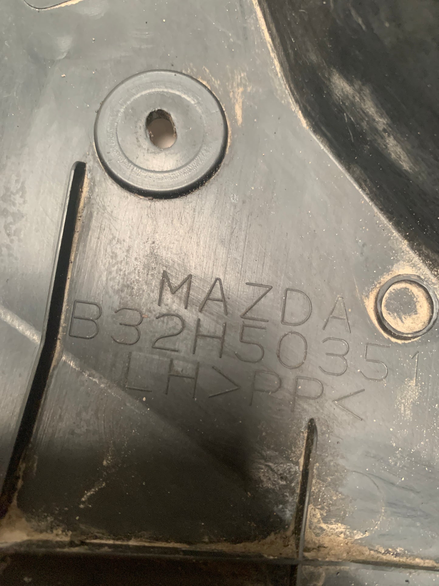 Guardabarro Guardapolvo Trasero Mazda3