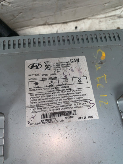 Radio Reproductor Hyundai Santa Fe Original
