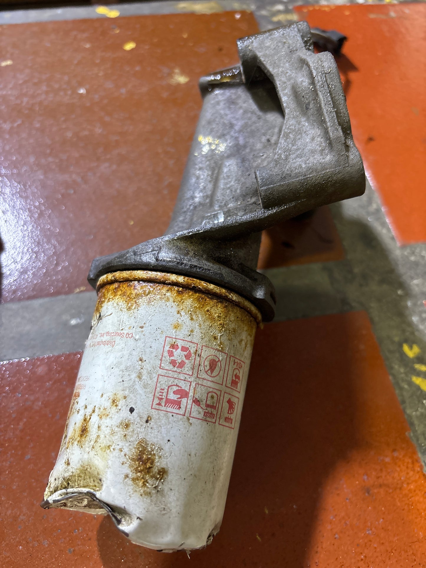 Base Filtro de Aceite Honda Oddysey