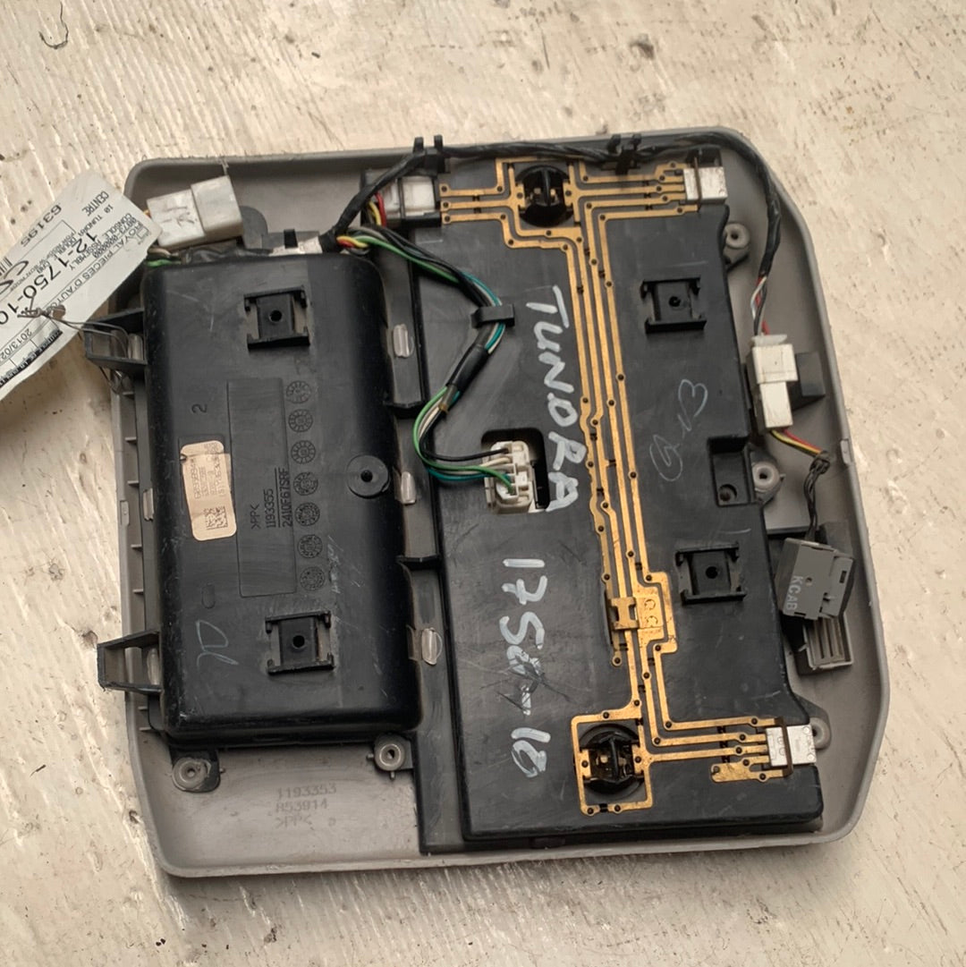 Consola Lampara Luz Techo Quemacoco Toyota Tundra 2006 2010