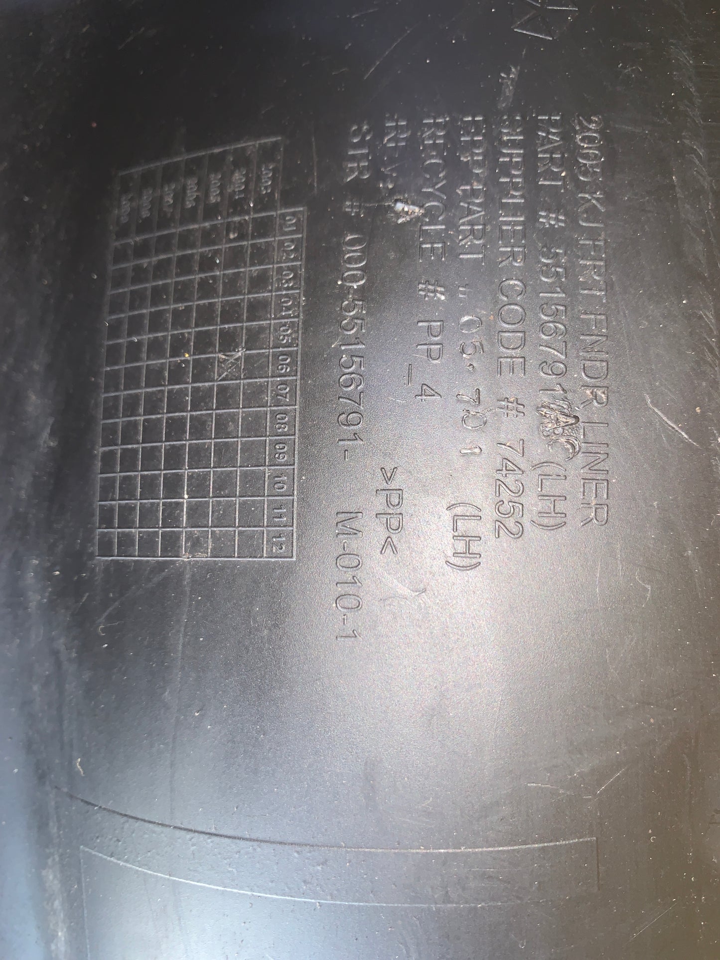 Guardapolvo Jeep Cherokee Liberty KJ 2001 2007