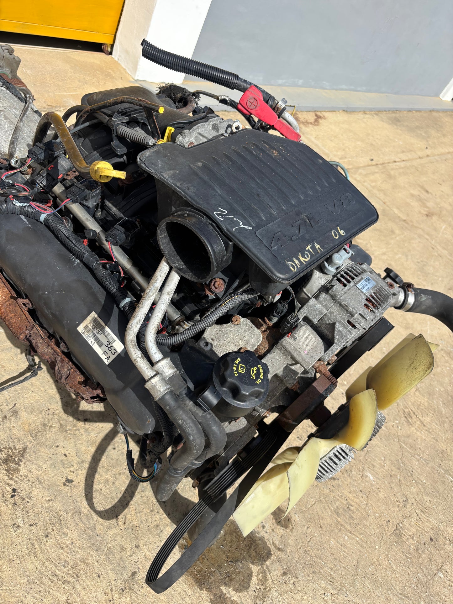 Motor Jeep Grand Cherokee 4.7L Dodge Dakota