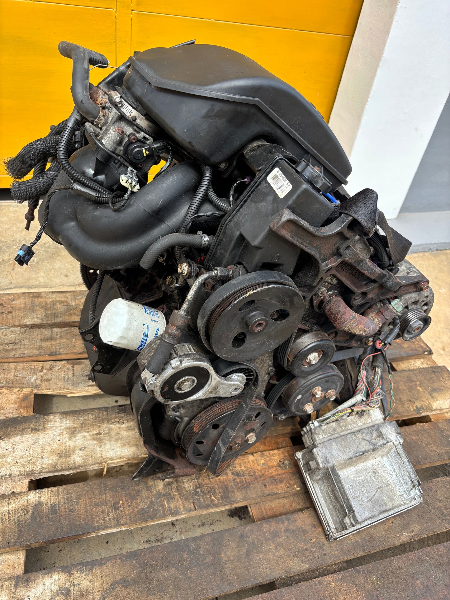 Motor Chevrolet Cavalier 2000 2.2L Tapa Lisa