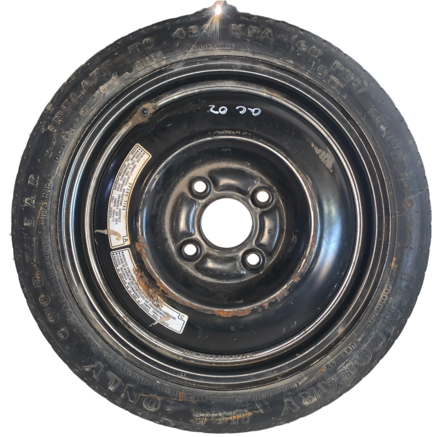 Caucho Rin Repuesto Honda Accord 1998 2002