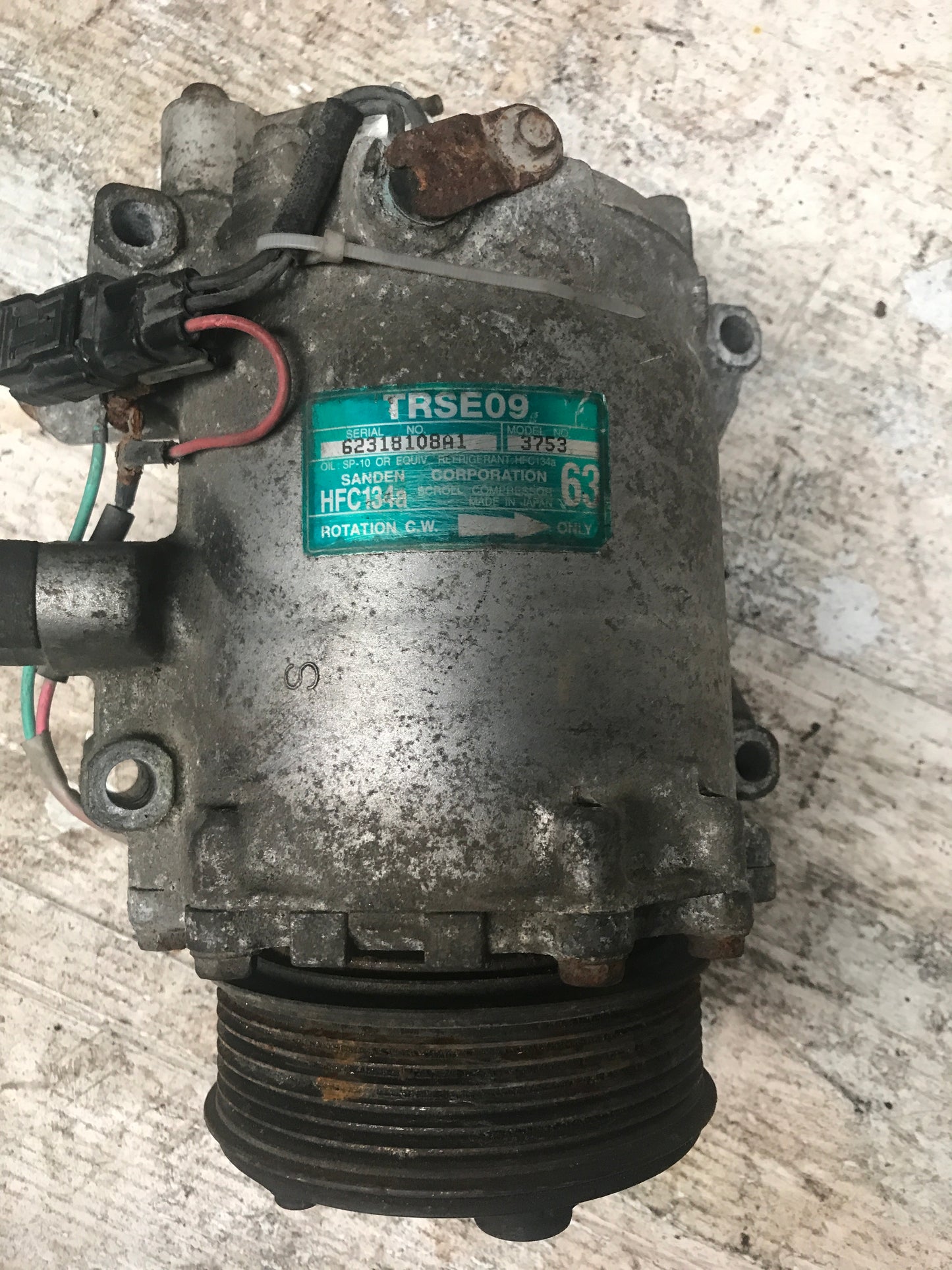 Compresor Honda CRV K24Z1 Z3 2007 2010