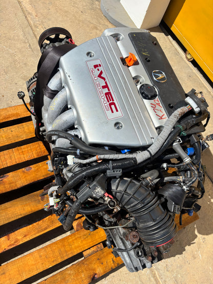 Motor Y Caja Sincronica 2004-2008 Honda TSX K24A2 i-VTEC