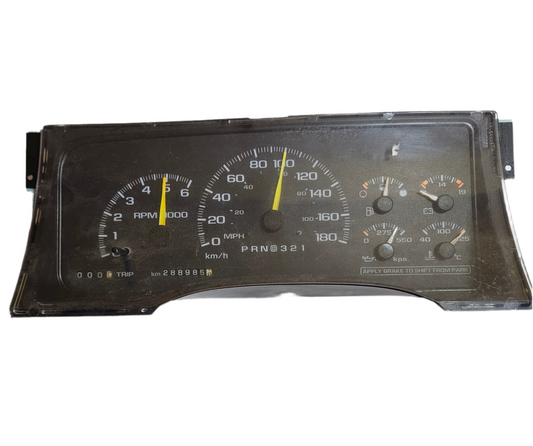 Cluster Chevrolet GMC Suburban Silverado 1997 2000