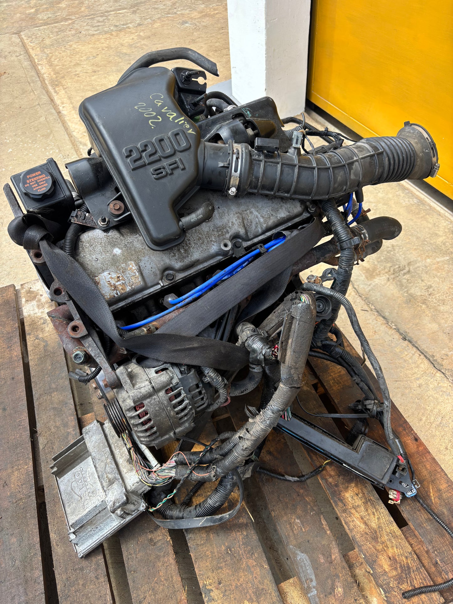 Motor Chevrolet Cavalier 2000 2.2L Tapa Lisa