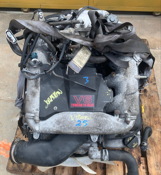 Motor 7/8 Suzuki Grand Vitara 2001 2004 V6 XL7 2.5