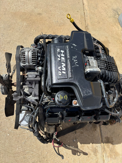 Motor Dodge Magnum RAM V8 5.7L HEMI 16 Bujias 2005 2008