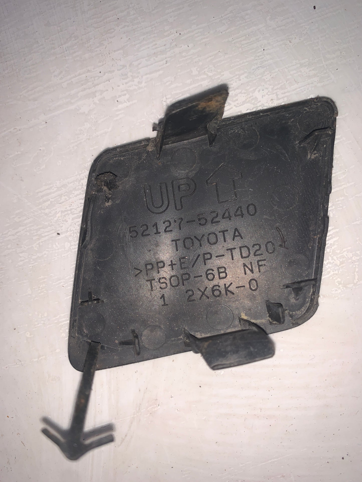 Tapa Parachoque Delantero Toyota Yaris 2010