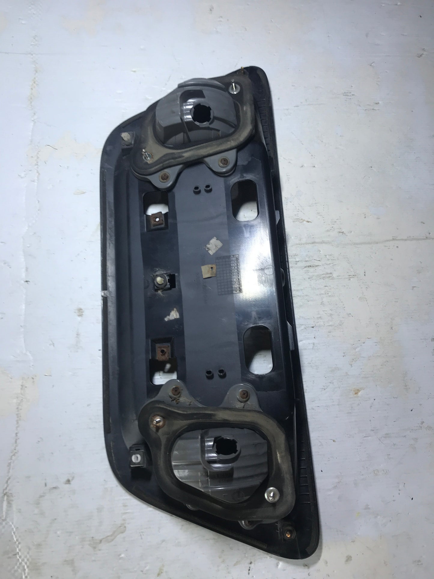 Porta Placa Fondo Negro Honda Accord 2003 2006
