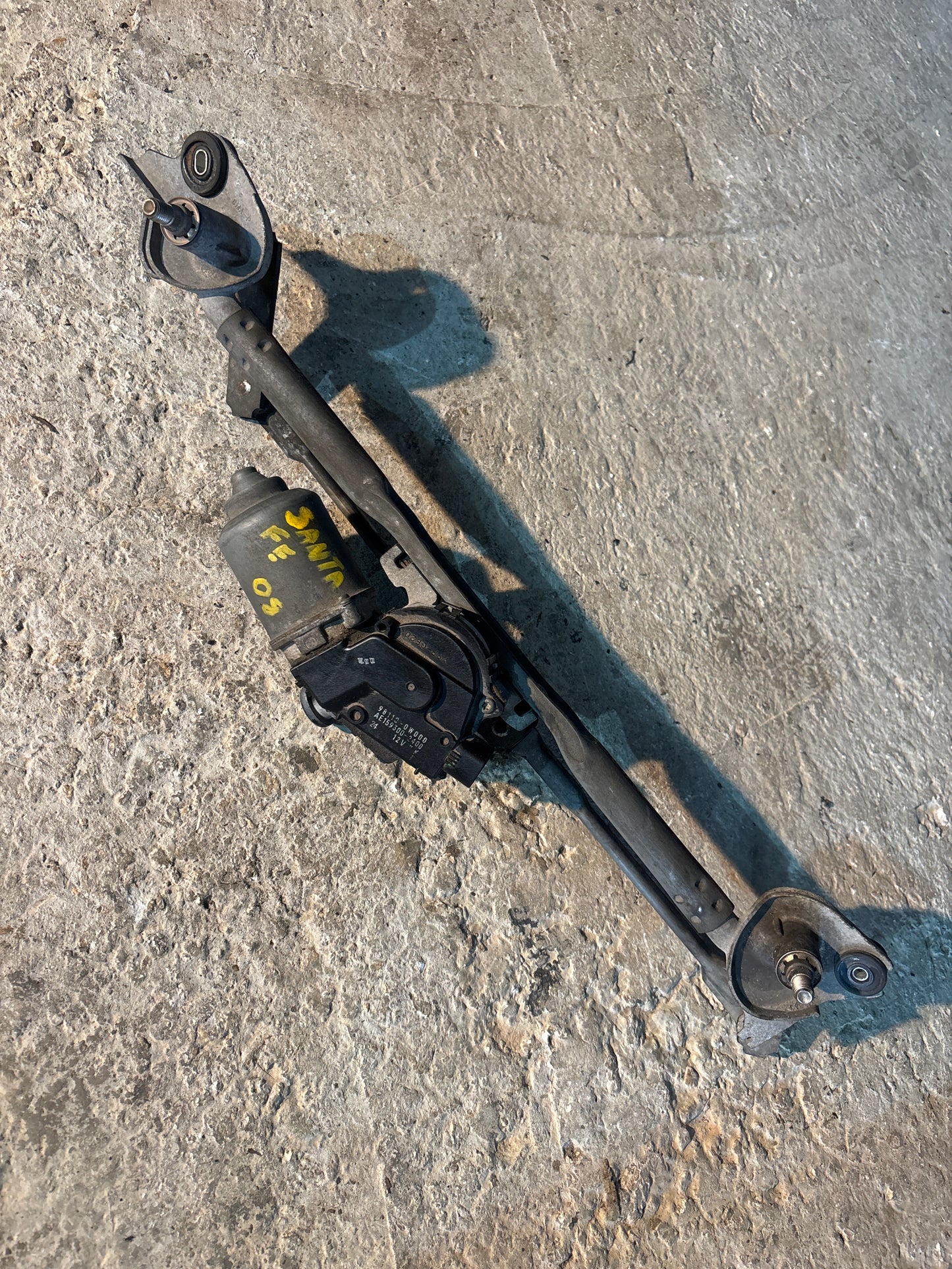 Motor Brazo Limpia Parabrisas Hyundai Santa Fe 2008