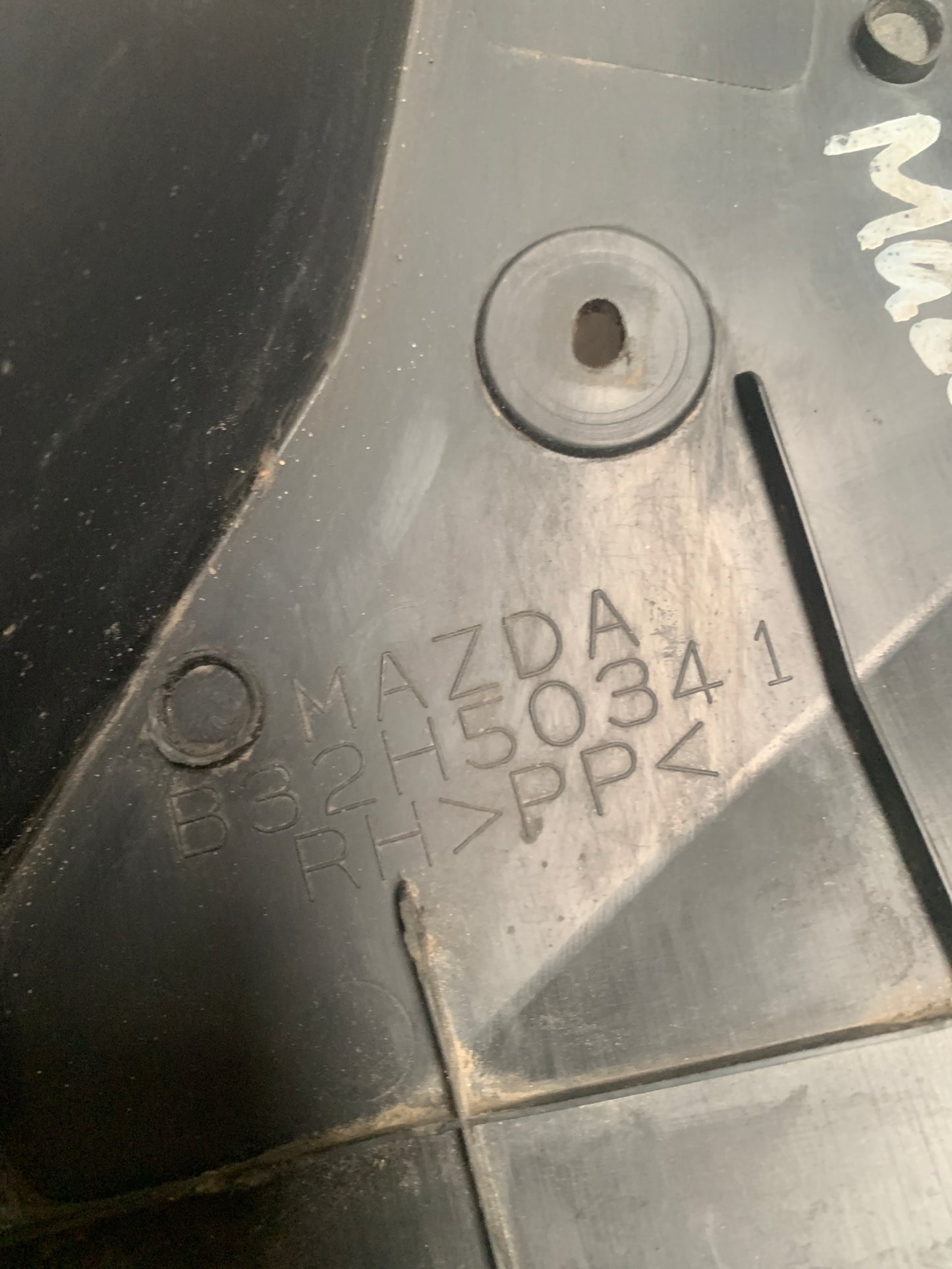 Guardabarro Guardapolvo Trasero Mazda3