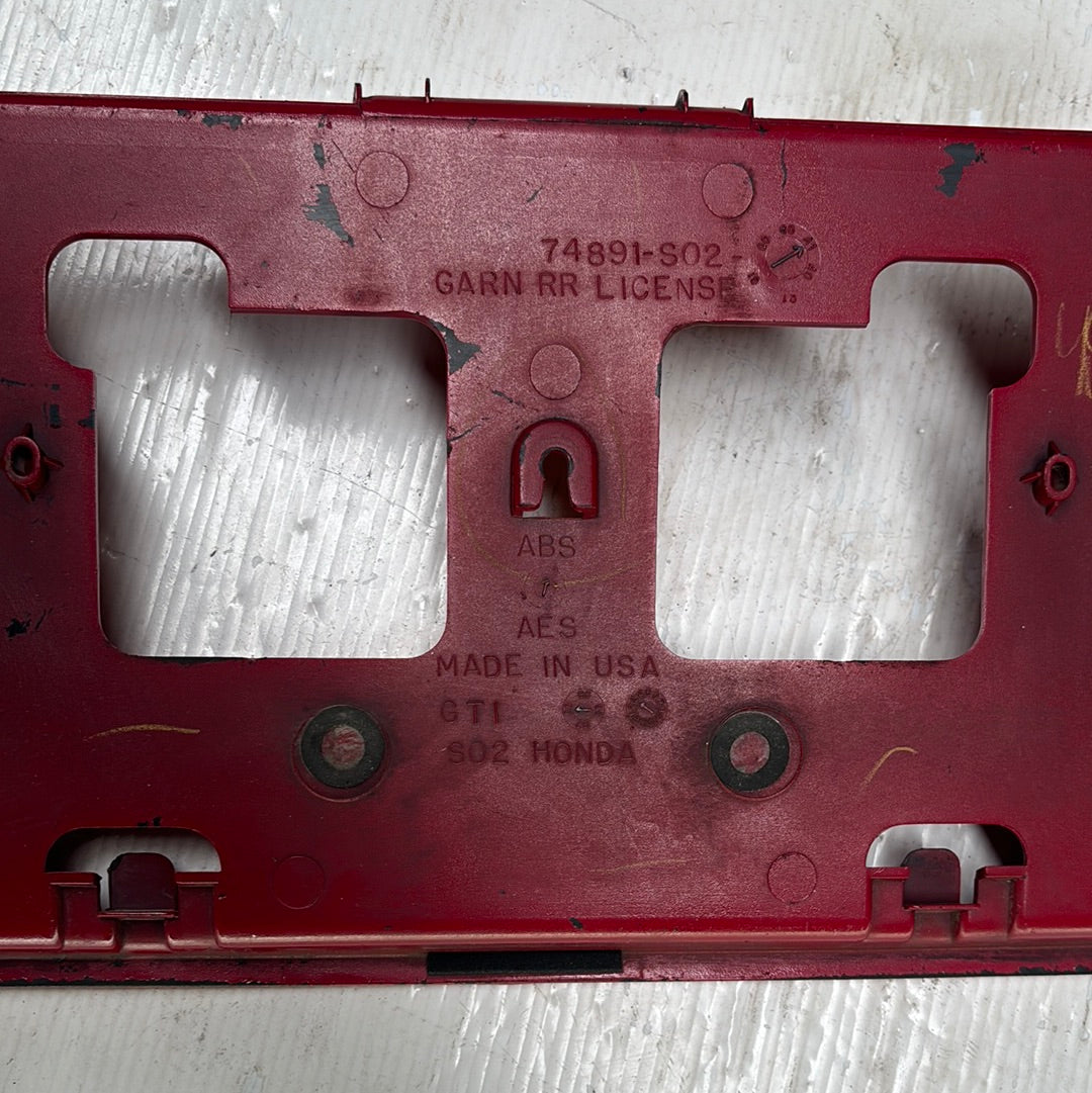 Porta Placa Honda Civic 1998 2000 Coupe 2Puertas