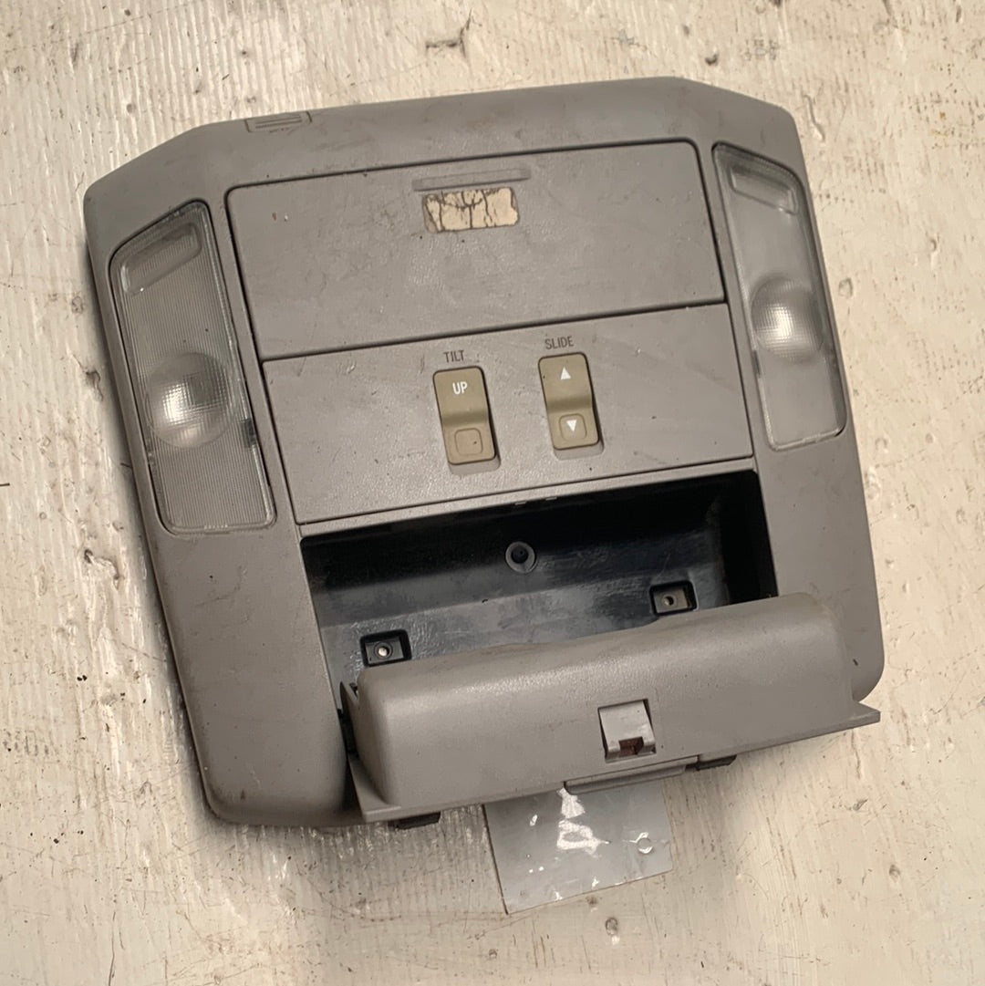 Consola Lampara Luz Techo Quemacoco Toyota Tundra 2006 2010