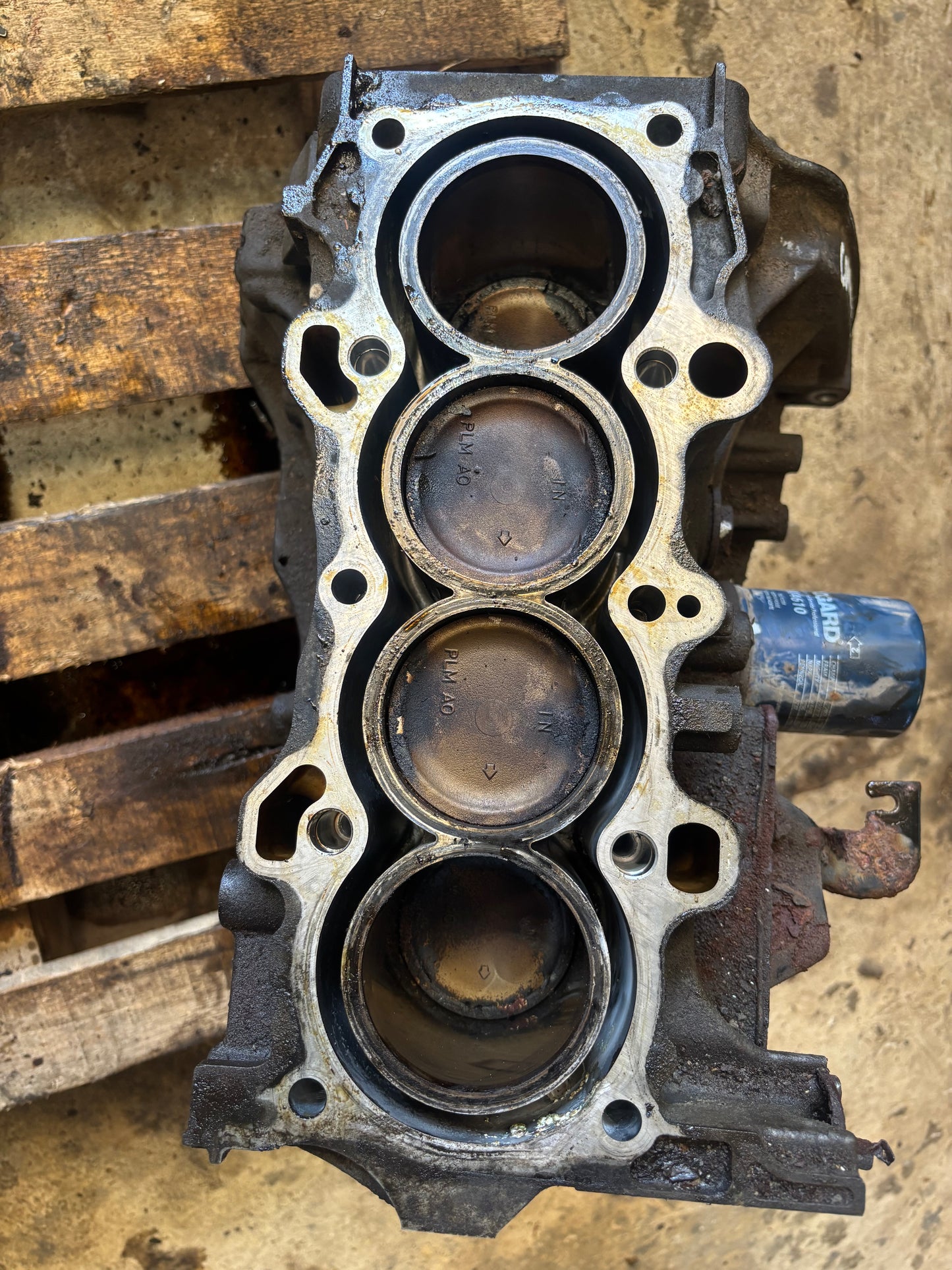 Motor 3/4 Honda Civic 2001 2005 D17 1.7L