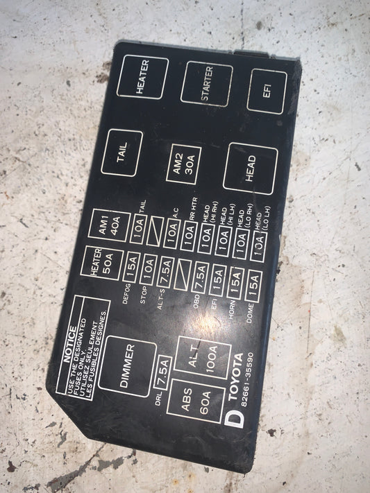 Tapa Fusilera Externa Toyota 4Runner 1998 2000