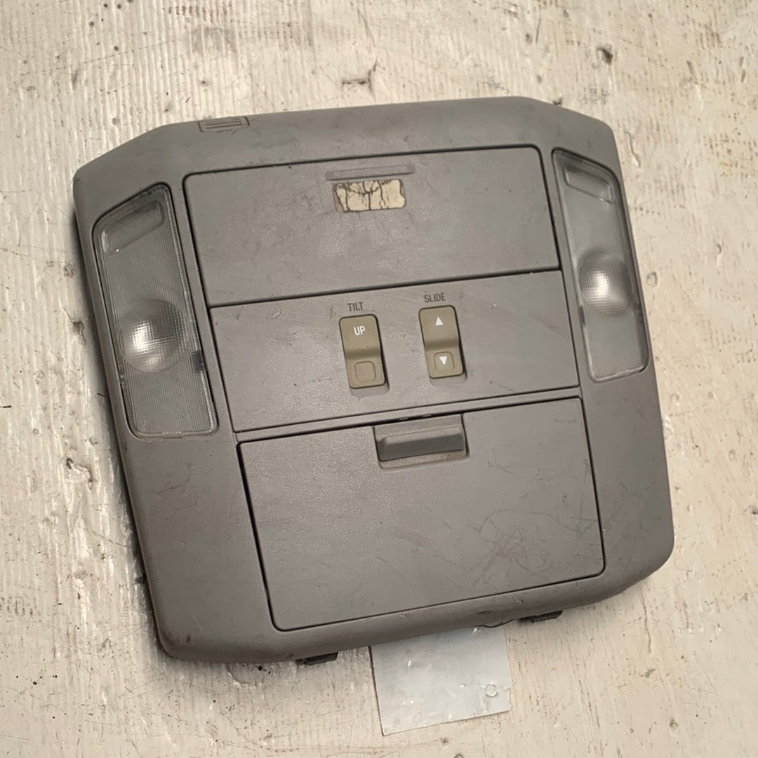 Consola Lampara Luz Techo Quemacoco Toyota Tundra 2006 2010