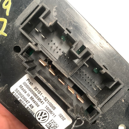 Mando Aire Acondicionado Volkswagen Jetta 2012