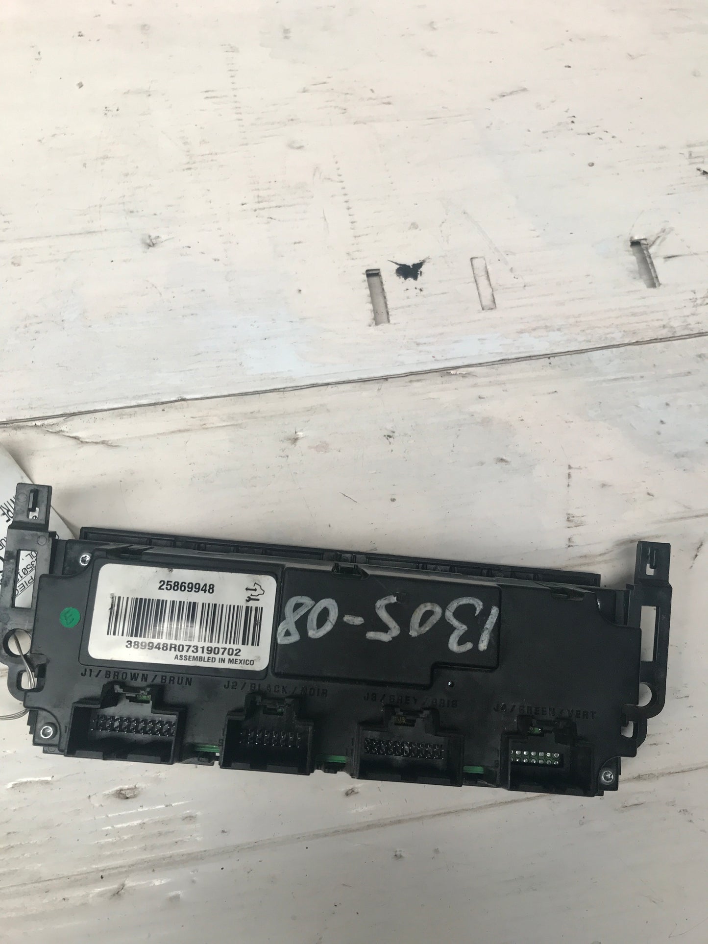 Mando Aire Acondicionado Silverado Tahoe 2006 2010