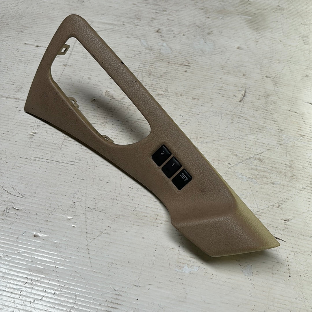 Embellecedor Mando Boton Asiento Electrico Nissan Murano