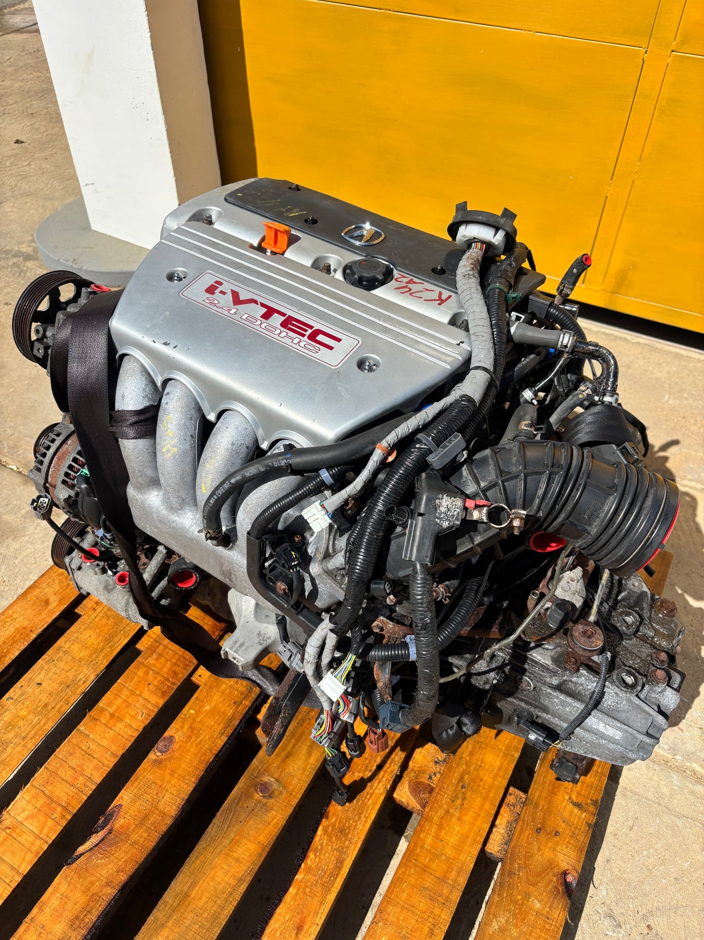 Motor Y Caja Sincronica 2004-2008 Honda TSX K24A2 i-VTEC