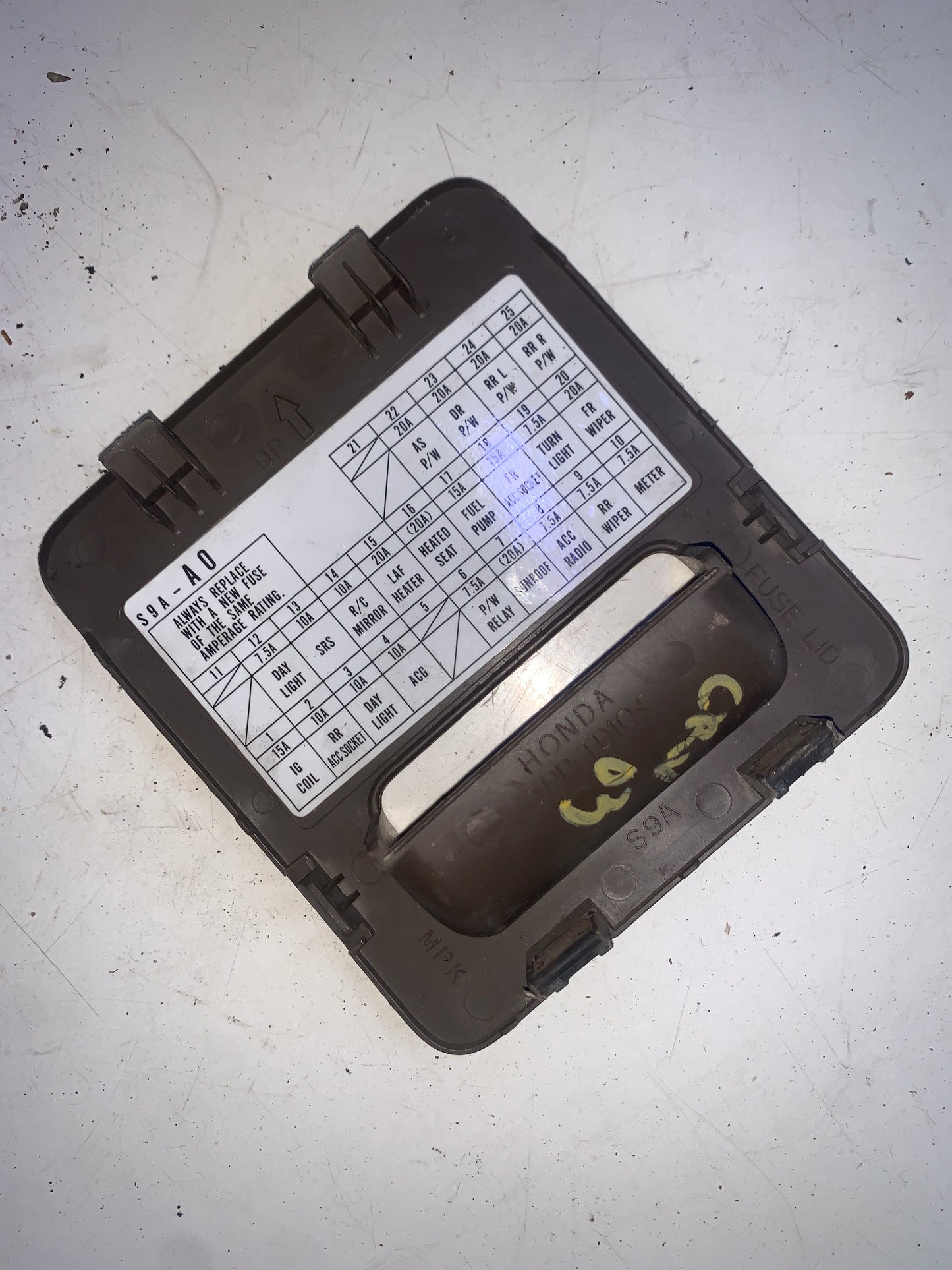 Tapa Fusilera Interna Honda CRV 2002 2006