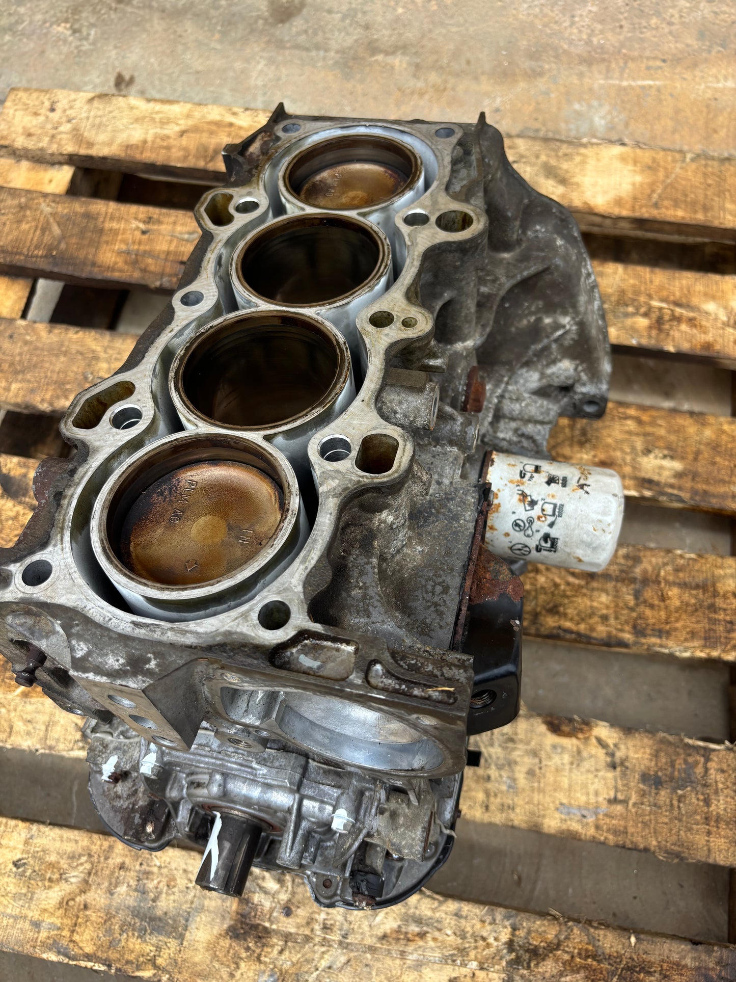 Motor 3/4 Honda Civic 2001 2005 D17 1.7L