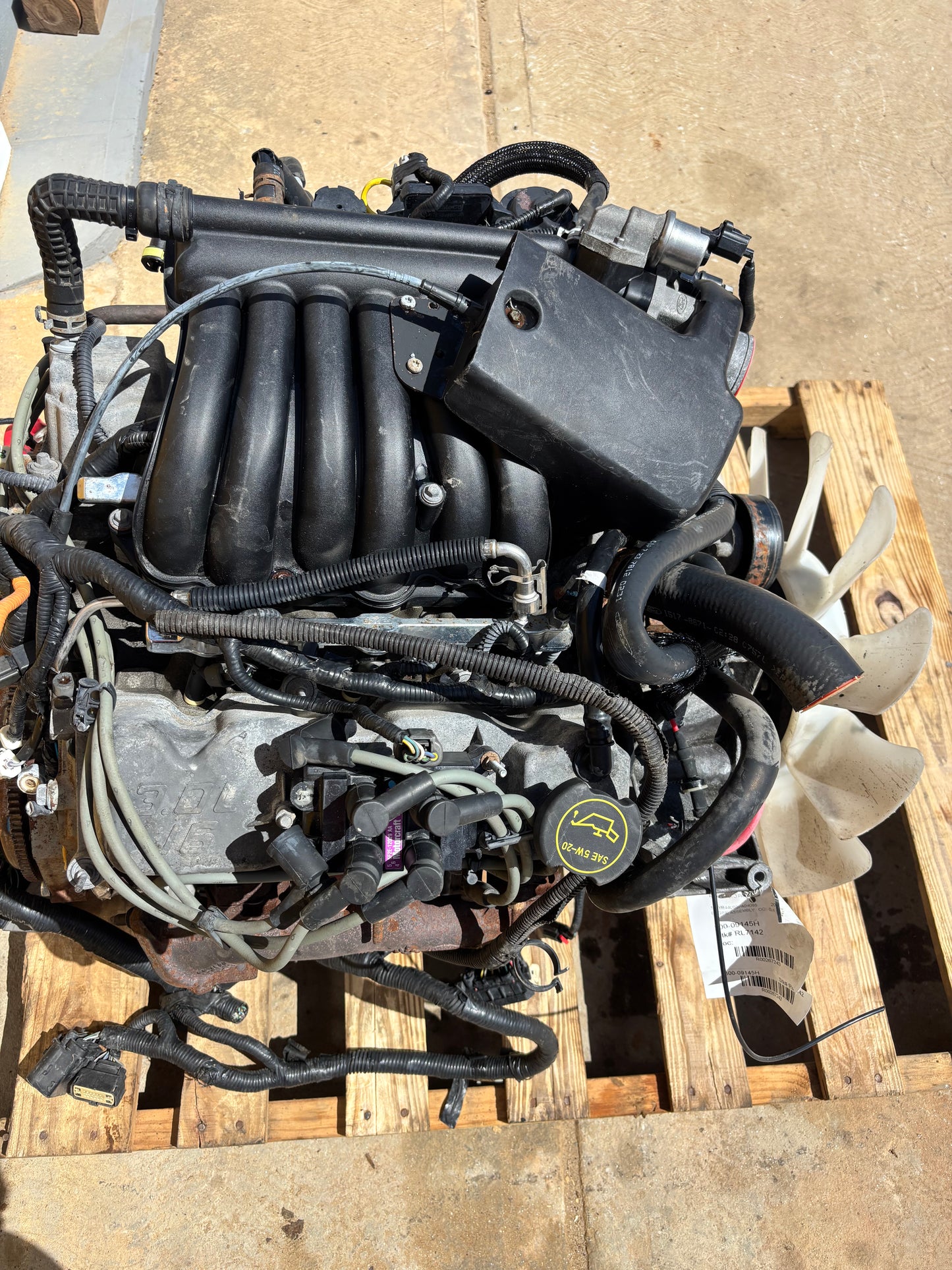 Motor Ford Ranger 2004-2008 3.0 L Mazda B3000