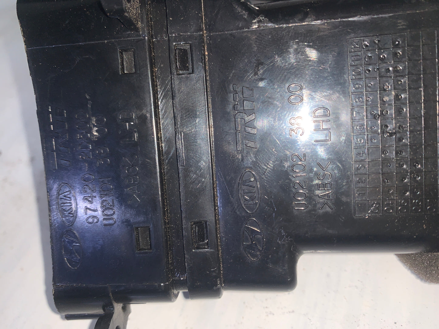 Rejilla Aire Central Derecha Hyundai Elantra 2005 2012