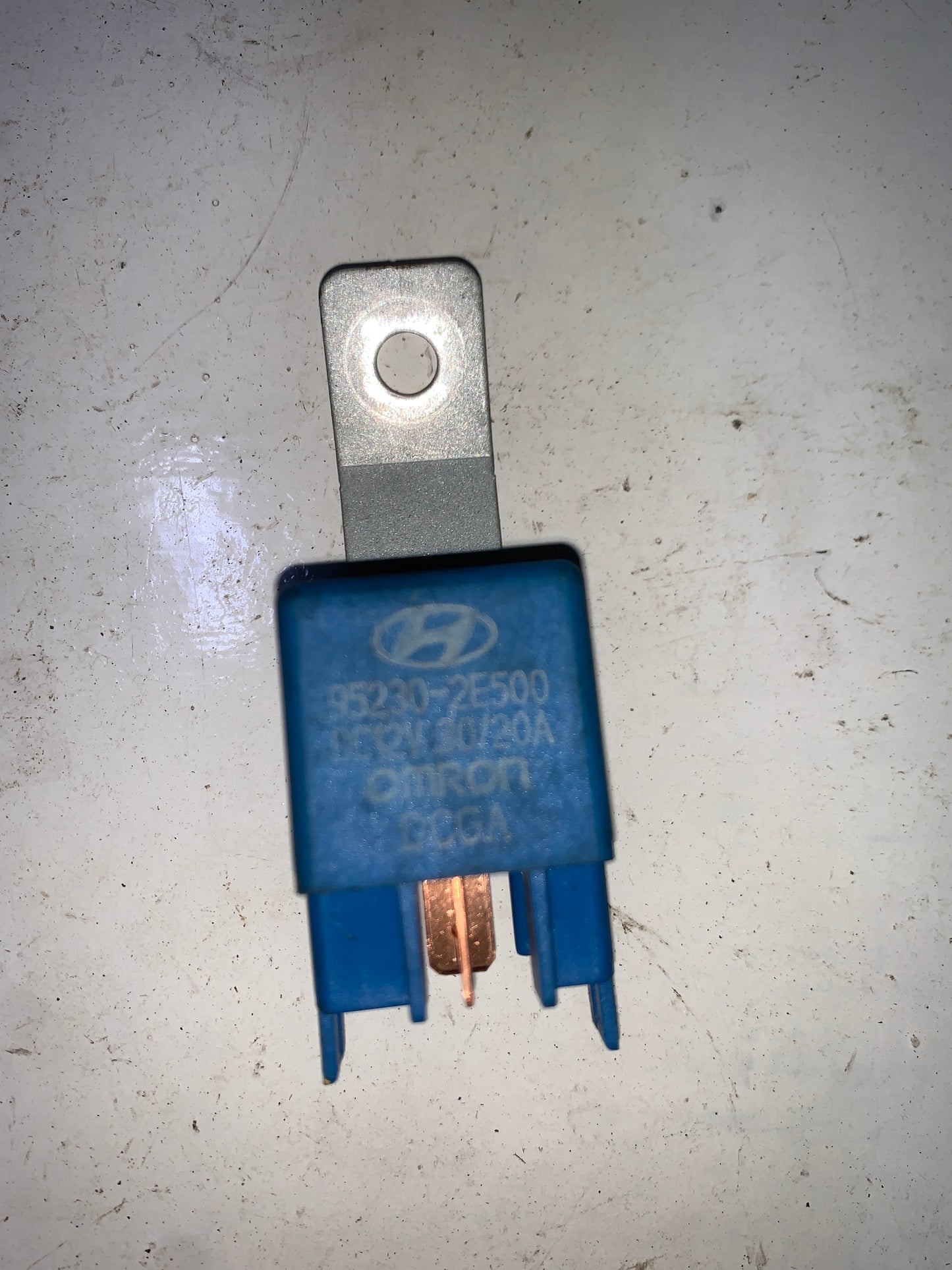 Rele Relay 5 Patas 12v 20amp Azul Hyundai Kia Deco