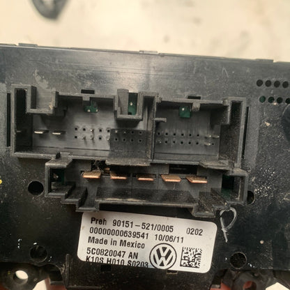 Mando Aire Acondicionado Volkswagen Jetta 2012