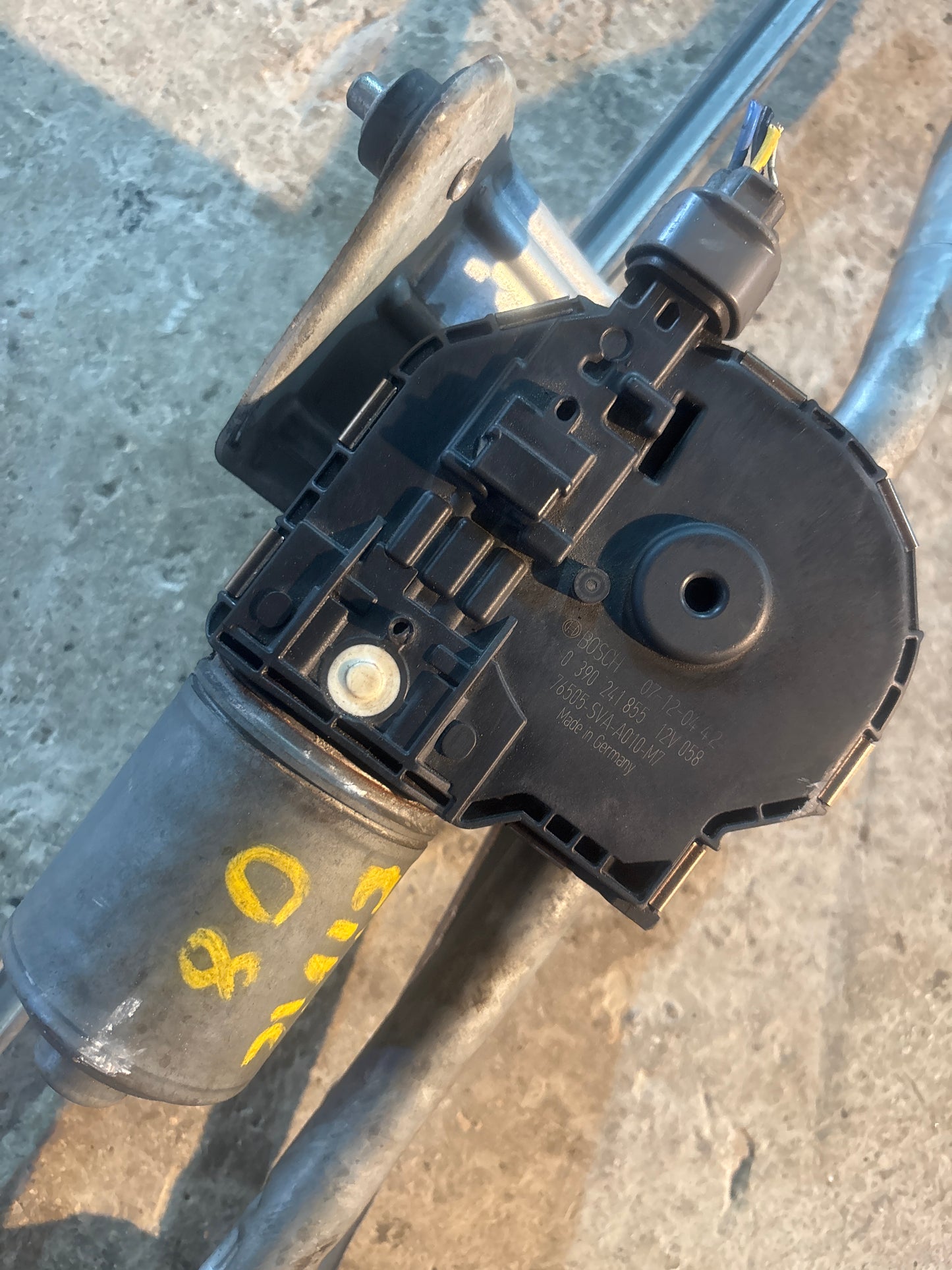 Motor Brazo Limpia Parabrisa Honda Civic 2006 2011 Delantero Coupe