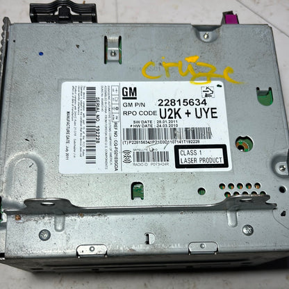 Radio Chevrolet Cruze 2008 2012