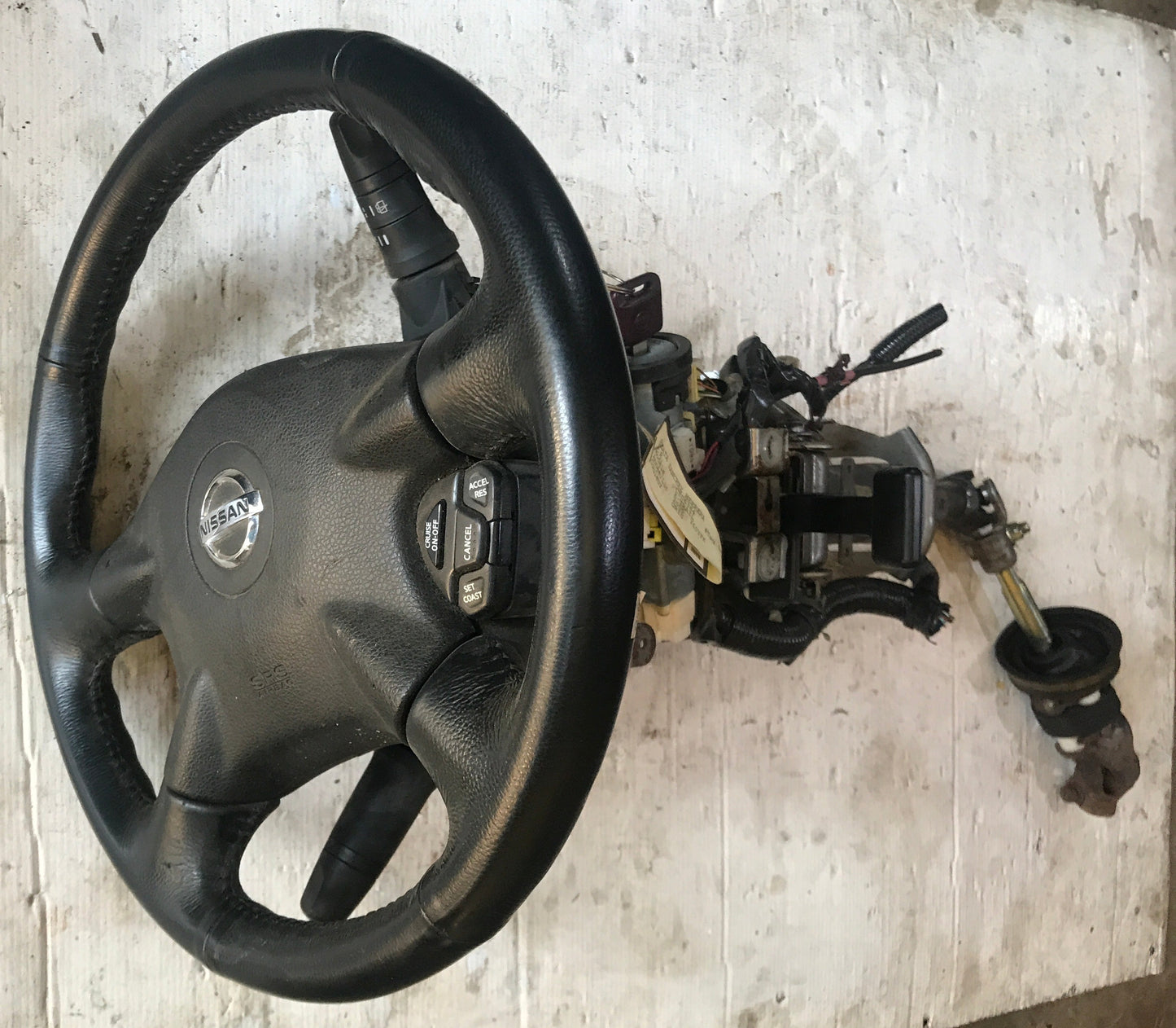 Volante Caña Completa Nissan Xtrail 2000 2007 2.5