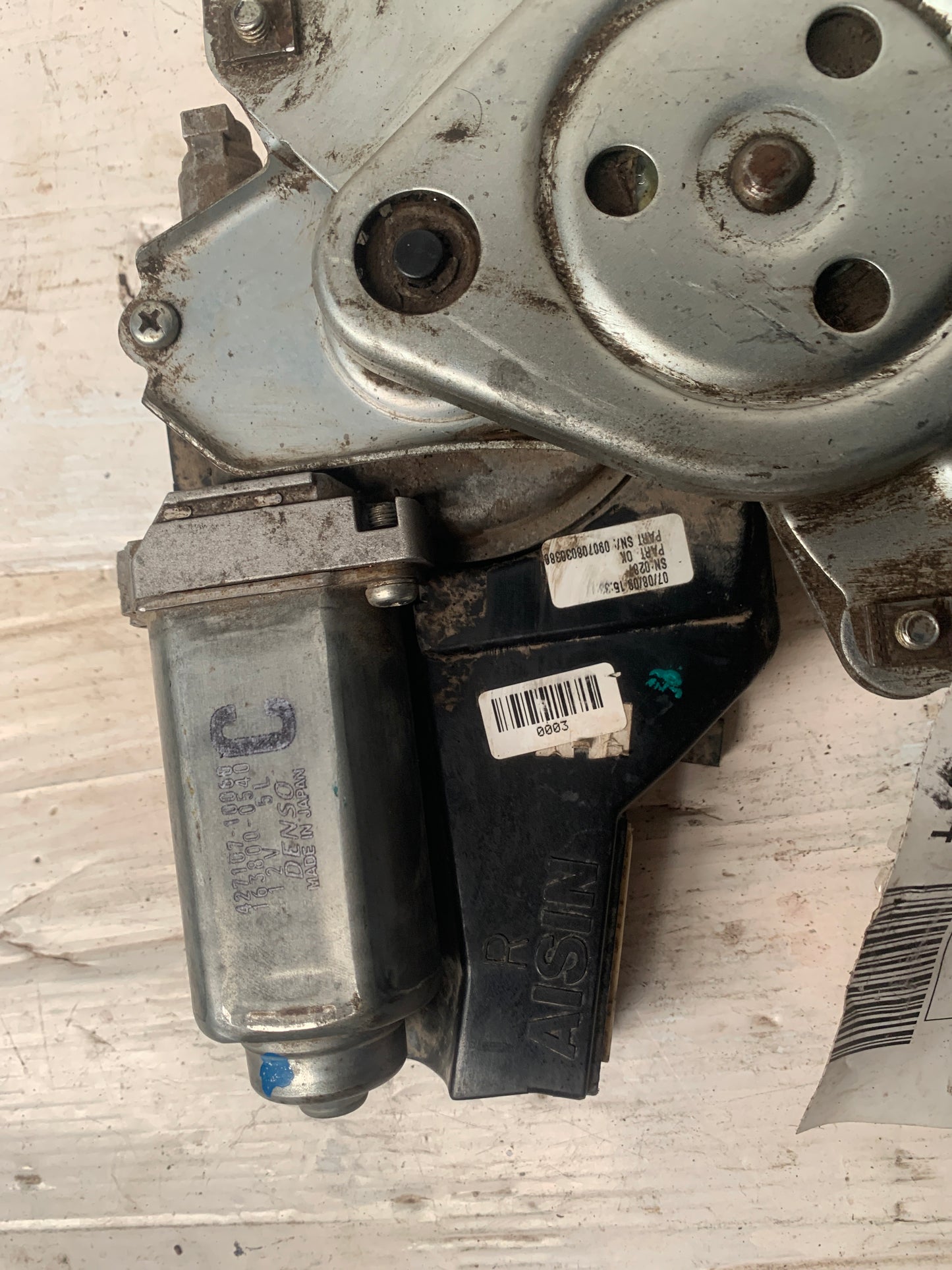 Motor Brazo Limpia Parabrisa Lexus 2010 RX350