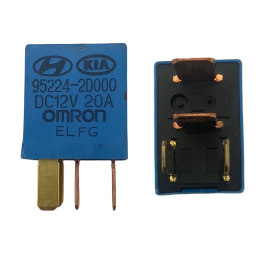 Rele Relay 4 Patas 12v 20amp Azul Hyundai Kia Deco